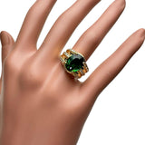 11.5号 グリーントルマリン 4.95ct ダイヤモンド 0.43ct リング・指輪 K18ゴールド 18金 10.5g レディース
【中古】【真子質店】【NN】




【ITIx】
