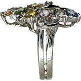 11号 サファイア ピンク/ブルー/イエロー/グリーン/ホワイト 2.15ct ダイヤモンド 0.12ct リング・指輪 K18WGホワイトゴールド 18金 6.5g レディース
【中古】【真子質店】【NN】




【KKx】