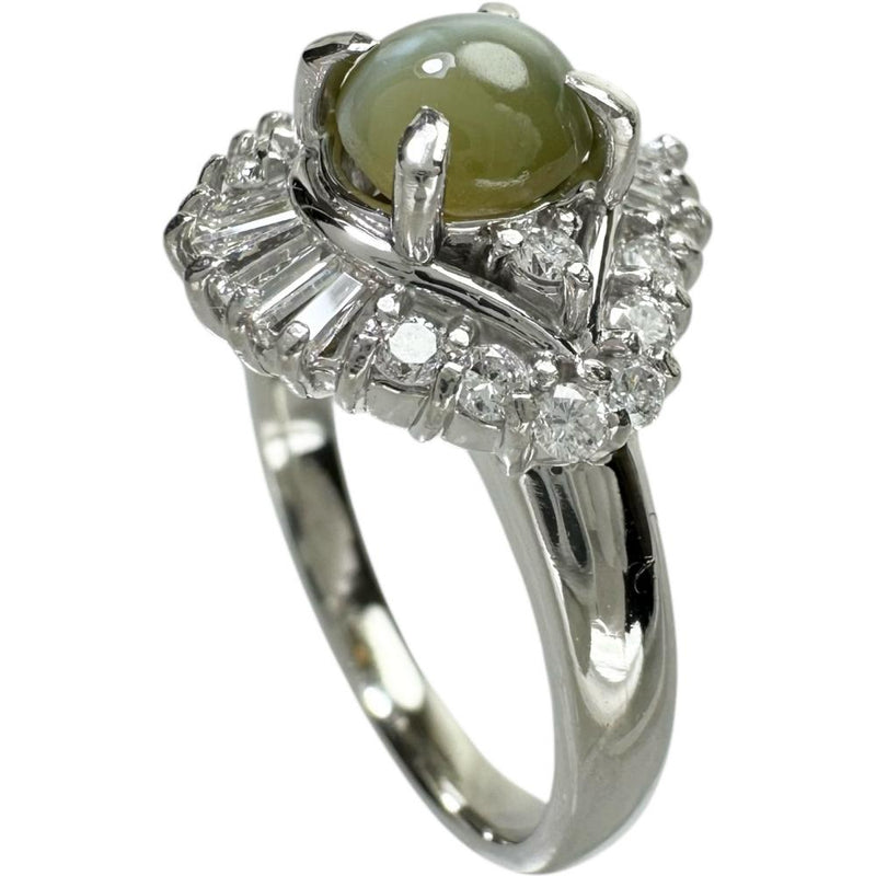 15号 クリソベリルキャッツアイ 1.45ct ダイヤモンド 計0.561ct リング・指輪 Pt900プラチナ 9.6g レディース
【中古】【真子質店】【NN】




【YxMo】