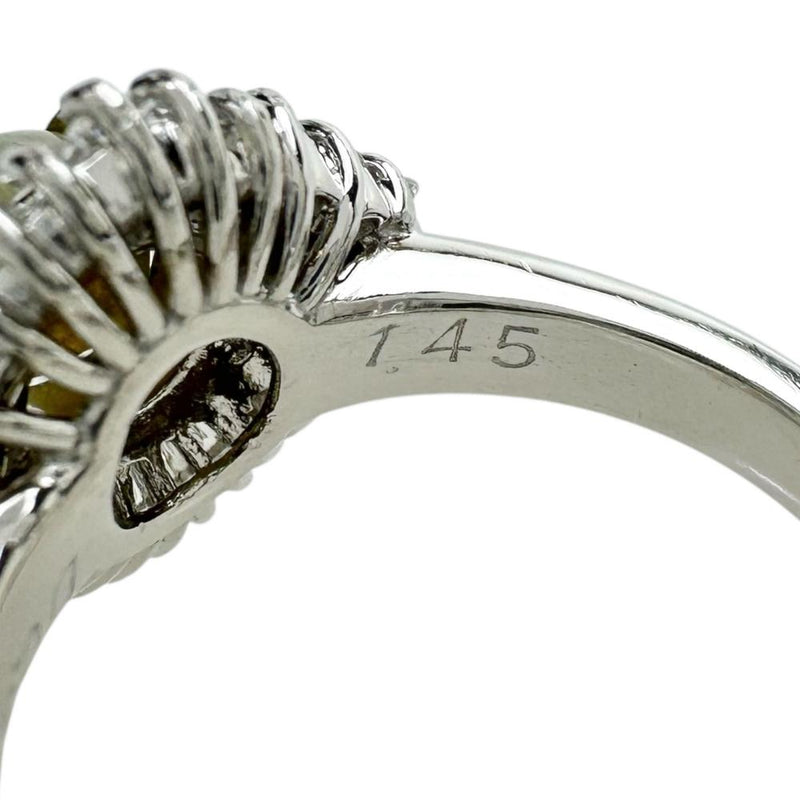 15号 クリソベリルキャッツアイ 1.45ct ダイヤモンド 計0.561ct リング・指輪 Pt900プラチナ 9.6g レディース
【中古】【真子質店】【NN】




【YxMo】