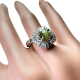 15号 クリソベリルキャッツアイ 1.45ct ダイヤモンド 計0.561ct リング・指輪 Pt900プラチナ 9.6g レディース
【中古】【真子質店】【NN】




【YxMo】
