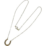 馬蹄デザイン ダイヤモンド ネックレス K18ゴールド 18金 2.2g 41cm レディース
【中古】【真子質店】【NN】




【TIx】