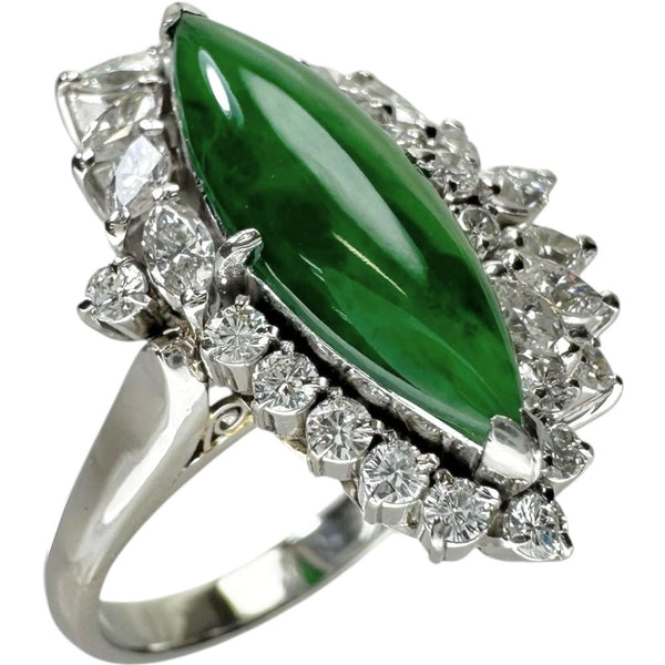 14.5号 マルコポーロジュエリー ヒスイ 2.40ct ダイヤモンド 計1.10ct リング・指輪 Pt900プラチナ 10.3g レディース
【中古】【真子質店】【NN】




【SMaMo】