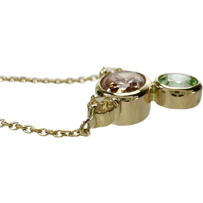 ピンクインペリアルトパーズ 1.40ct グリーングロッシュラーガーネット 0.60ct ダイヤモンド 計0.172ct ネックレス K18ゴールド 18金 3.5g 45cm レディース
【中古】【真子質店】【NN】




【MoTMi】
