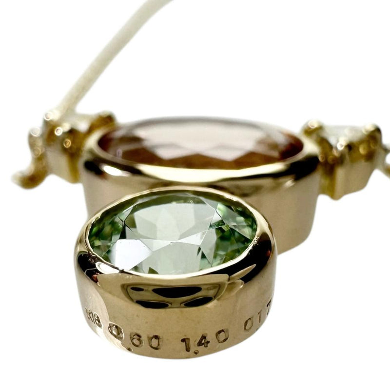 ピンクインペリアルトパーズ 1.40ct グリーングロッシュラーガーネット 0.60ct ダイヤモンド 計0.172ct ネックレス K18ゴールド 18金 3.5g 45cm レディース
【中古】【真子質店】【NN】




【MoTMi】