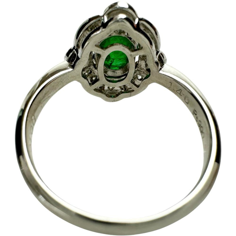 14号 エメラルド(カボション) 1.40ct ダイヤモンド 0.15ct リング・指輪 Pt900プラチナ 6.5g レディース
【中古】【真子質店】【NN】




【MoMox】