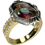 9号【MITSUO KAJI/梶光夫】 婦人横顔 エマイユ ダイヤモンド 0.28ct リング・指輪 K18ゴールド 18金 6.3g レディース
【中古】【真子質店】【NN】




【IIxx】