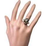 9号【MITSUO KAJI/梶光夫】 婦人横顔 エマイユ ダイヤモンド 0.28ct リング・指輪 K18ゴールド 18金 6.3g レディース
【中古】【真子質店】【NN】




【IIxx】