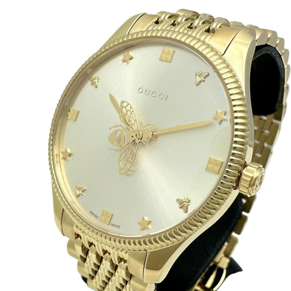 GUCCI/グッチ】 G-タイムレス 126.4 bee/ハチ 腕時計 GP クオーツ