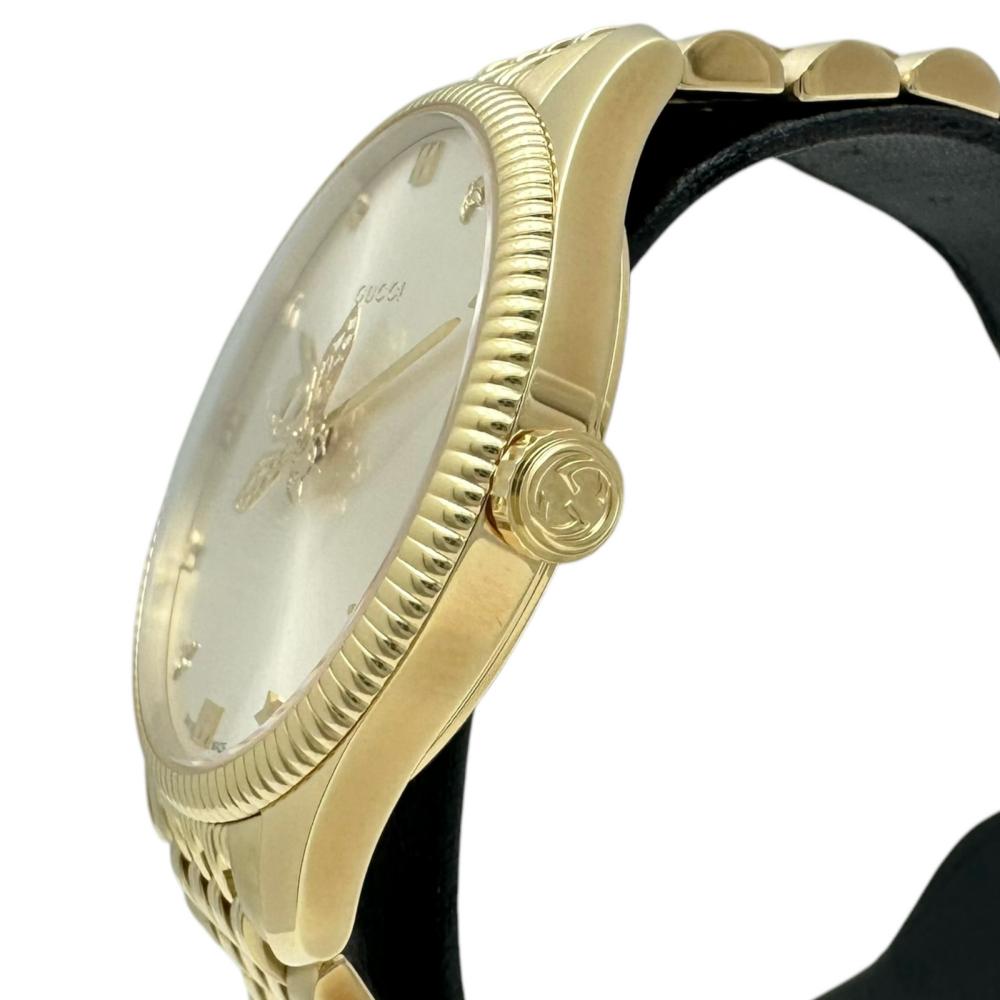 GUCCI/グッチ】 G-タイムレス 126.4 bee/ハチ 腕時計 GP クオーツ