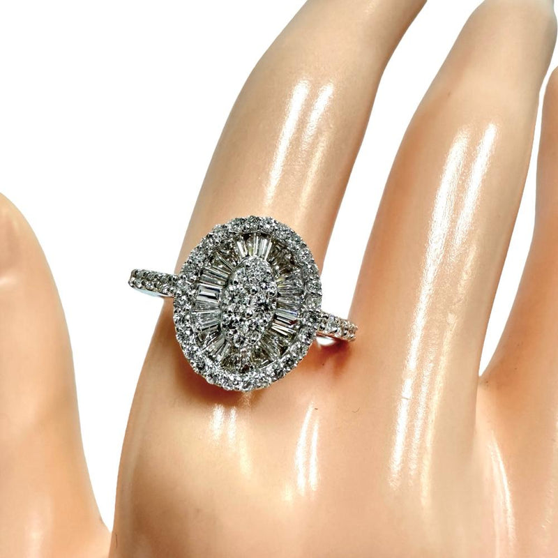 12.5号 ダイヤモンド 計1.00ct リング・指輪 K18WGホワイトゴールド 18金 5.0g レディース
【中古】【真子質店】【NN】




【MiTMo】