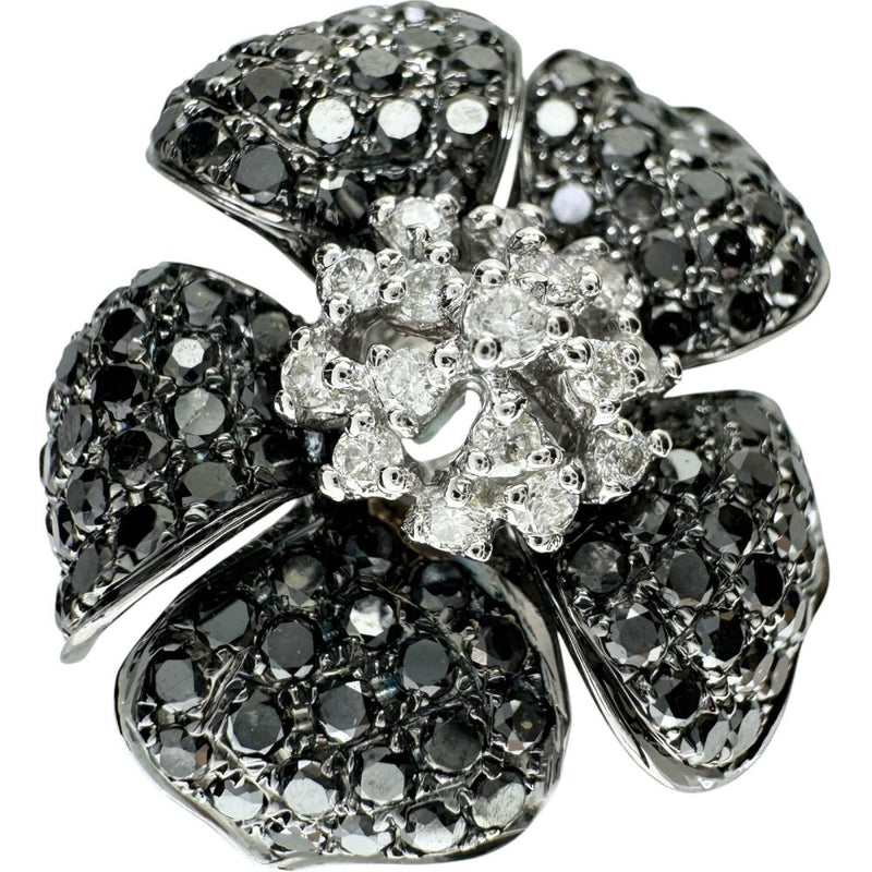 12.5号 フラワーモチーフ ダイヤモンド(ブラック込) 2.00ct リング・指輪 K18WGホワイトゴールド 18金 6.0g レディース
【中古】【真子質店】【NN】




【YMiT】