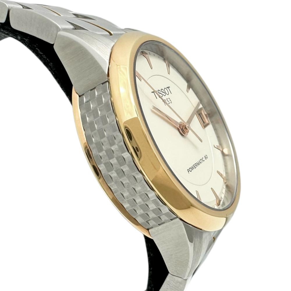 【稼働品】ティソ　TISSOT　腕時計　機械式　2針　カットガラス　ラウンド TISSOT - 【稼働品】ティソ TISSOT 腕時計 機械式 2針 カット
