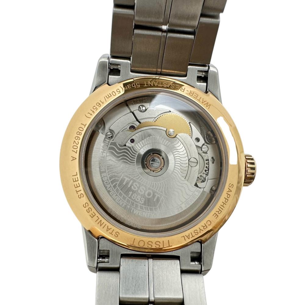 TISSOT 自動巻き腕時計 ステンレススチール TISSOT/ティソ】 T-クラシック パワーマチック 【裏スケルトン