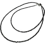 ブラックダイヤモンド（推定20ct程度） ネックレス メタル/シルバー925 6.3g 51cm レディース
【中古】【真子質店】【NN】




【Max】