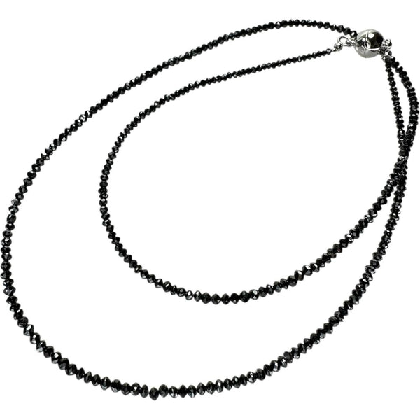 ブラックダイヤモンド（推定20ct程度） ネックレス メタル/シルバー925 6.3g 51cm レディース
【中古】【真子質店】【NN】




【Max】