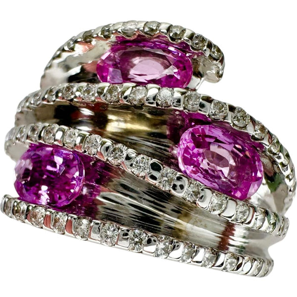 12号 ピンクサファイア 1.76ct ダイヤモンド 0.58ct リング・指輪 K18WGホワイトゴールド 18金 11.9g レディース
【中古】【真子質店】【NN】




【IKYx】