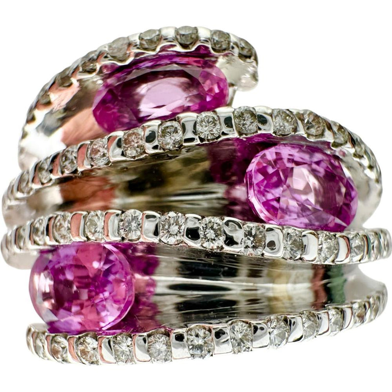 12号 ピンクサファイア 1.76ct ダイヤモンド 0.58ct リング・指輪 K18WGホワイトゴールド 18金 11.9g レディース
【中古】【真子質店】【NN】




【IKYx】