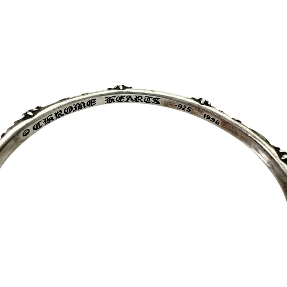 CHROME HEARTS/クロムハーツ】 SBTバンド バングル シルバー925 18.9g