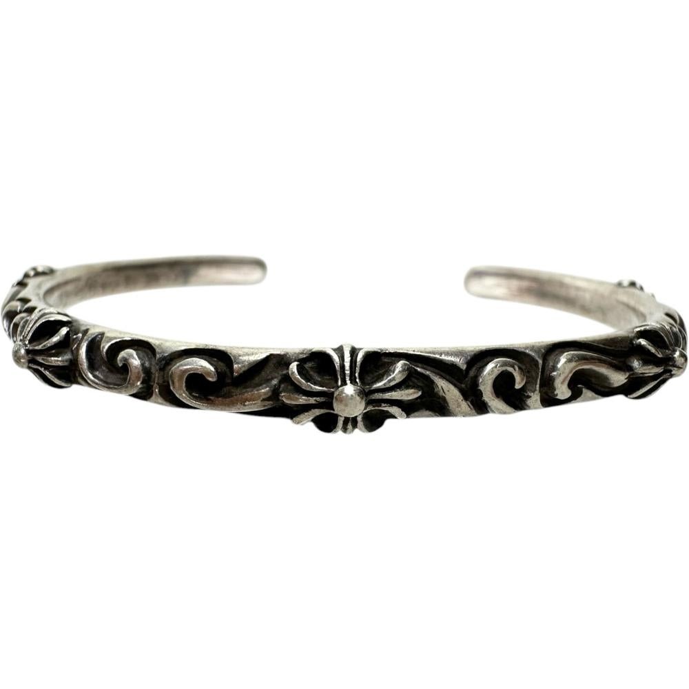 CHROME HEARTS/クロムハーツ】 SBTバンド バングル シルバー925 18.9g