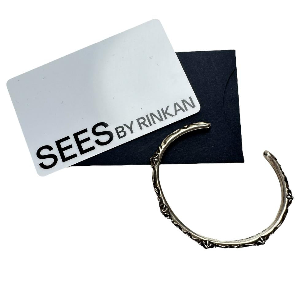 CHROME HEARTS/クロムハーツ】 SBTバンド バングル シルバー925 18.9g