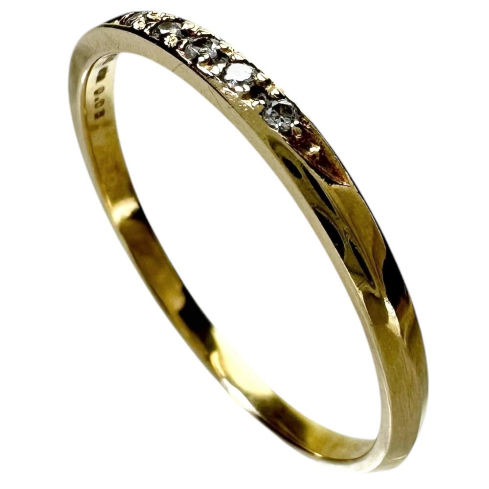 13号【ete/エテ】 ダイヤモンド 0.03ct リング・指輪 K10ゴールド 10金 