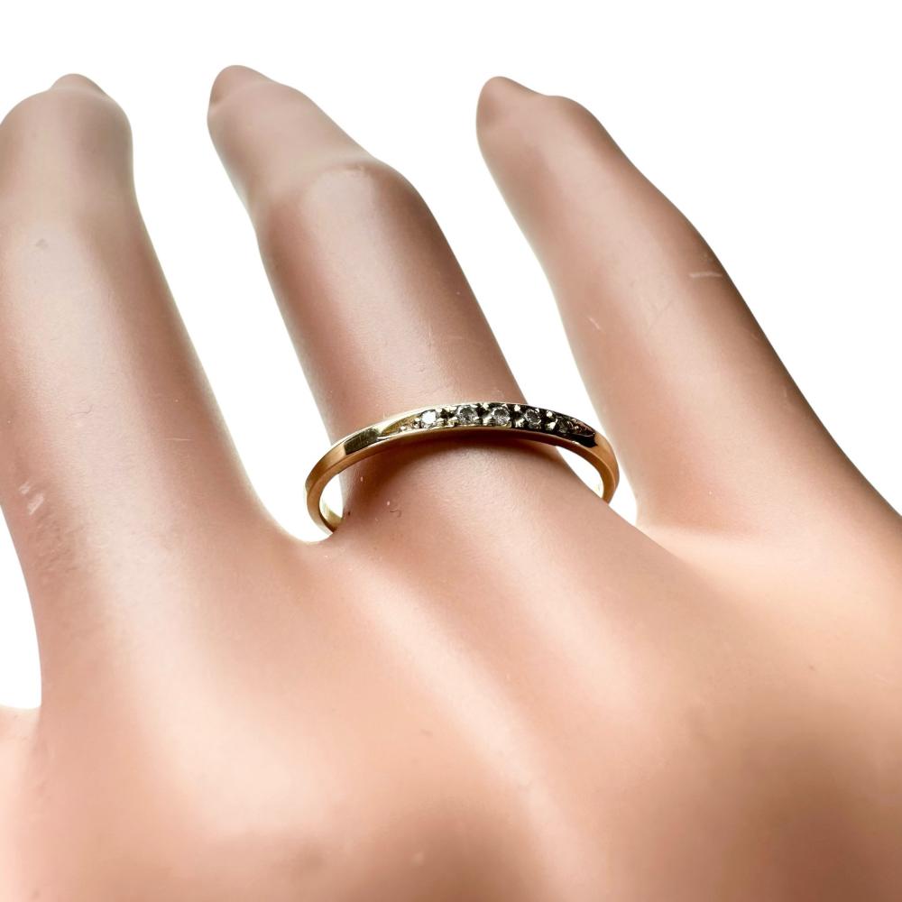 13号【ete/エテ】 ダイヤモンド 0.03ct リング・指輪 K10ゴールド 10金 