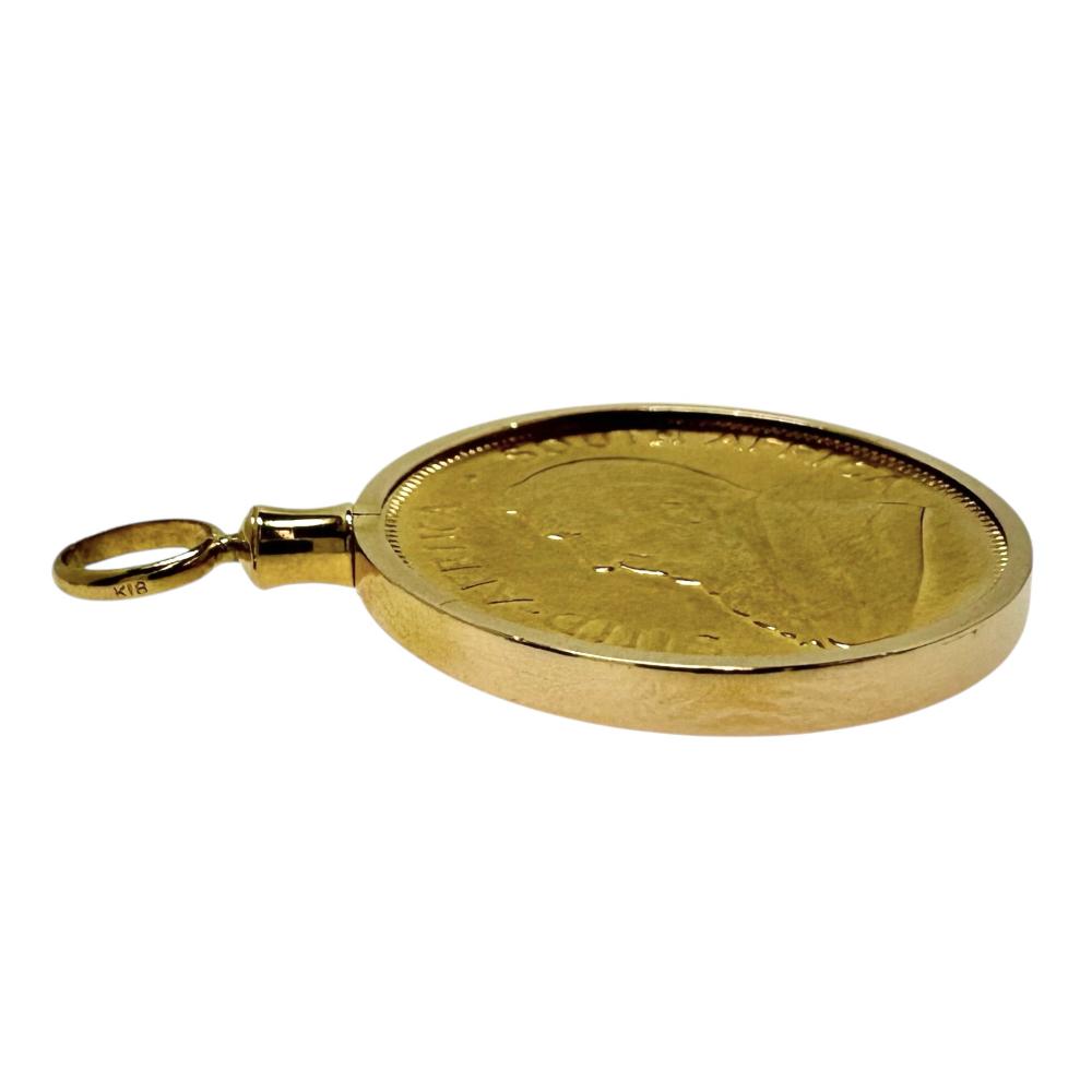 クルーガーランド金貨1/4oz 1985年 金貨/コイン ペンダントトップ K22