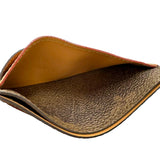 【LOUIS VUITTON/ルイ・ヴィトン】 モノグラムダスト M11707 ポルトカルトダブル RFIDタグ カードケース モノグラムキャンバス ブラウン ユニセックス【中古】【真子質店】【GD】 【Dxx】