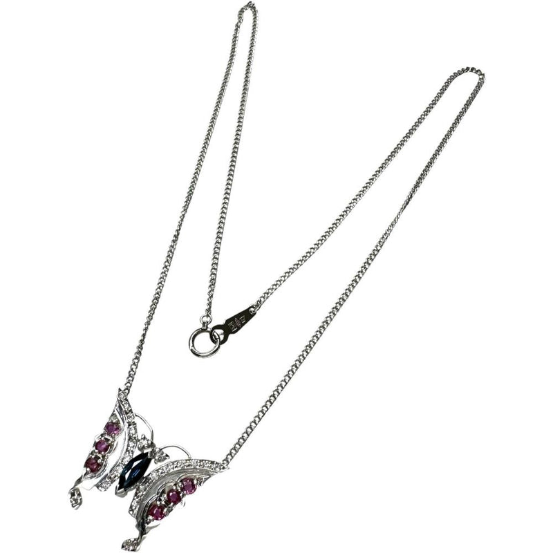 蝶モチーフ サファイア ルビー ダイヤモンド ネックレス Pt850プラチナ/Pt900プラチナ 7.1g 37cm レディース
【中古】【真子質店】【NN】




【MaKD】