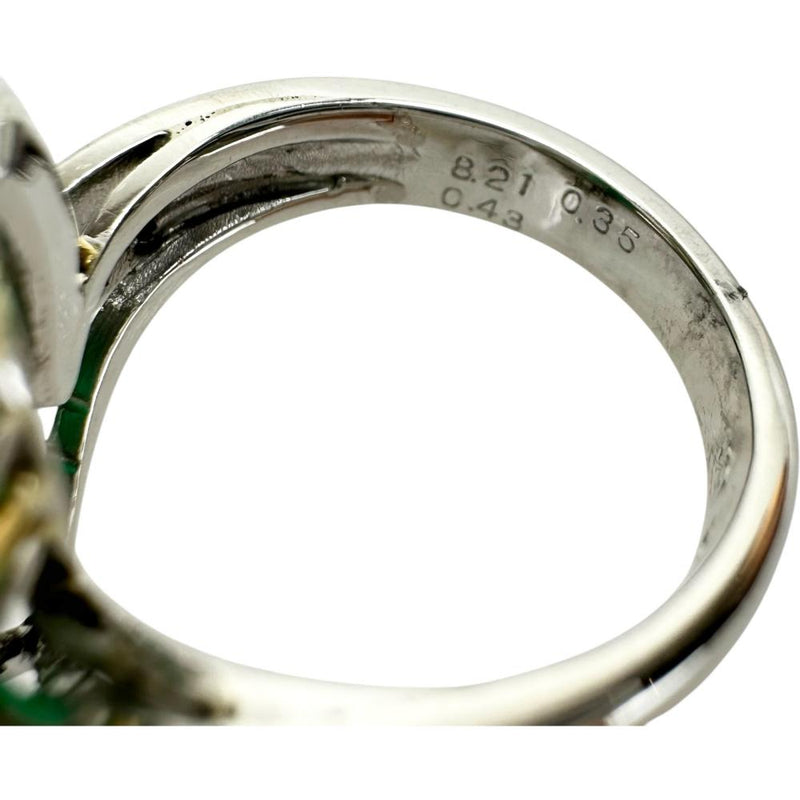 12号【MARI YAMAMOTO/山本真理】 カボションエメラルド 8.21ct ダイヤモンド グリーングロシュラーガーネット リング・指輪 Pt900プラチナ/K18ゴールド 18金 17.4g レディース
【中古】【真子質店】【NN】




【TMoYMa】