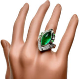12号【MARI YAMAMOTO/山本真理】 カボションエメラルド 8.21ct ダイヤモンド グリーングロシュラーガーネット リング・指輪 Pt900プラチナ/K18ゴールド 18金 17.4g レディース
【中古】【真子質店】【NN】




【TMoYMa】