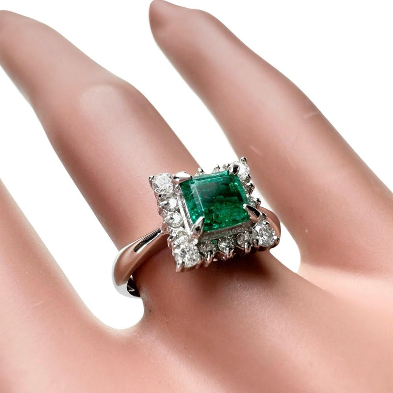 9号 エメラルド 0.58ct ダイヤモンド 計0.25ct リング・指輪 Pt900プラチナ 3.9g レディース
【中古】【真子質店】【NN】




【Mixx】