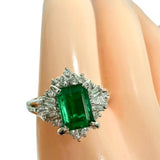 12号 エメラルド 計0.76ct ダイヤモンド 計0.40ct リング・指輪 Pt900プラチナ 6.2g レディース
【中古】【真子質店】【NN】




【KMoY】