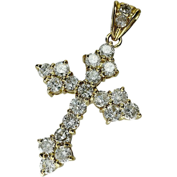 クロス ダイヤモンド 計1.00ct ペンダントトップ K18ゴールド 18金 2.5g レディース
【中古】【真子質店】【NN】




【YTY】