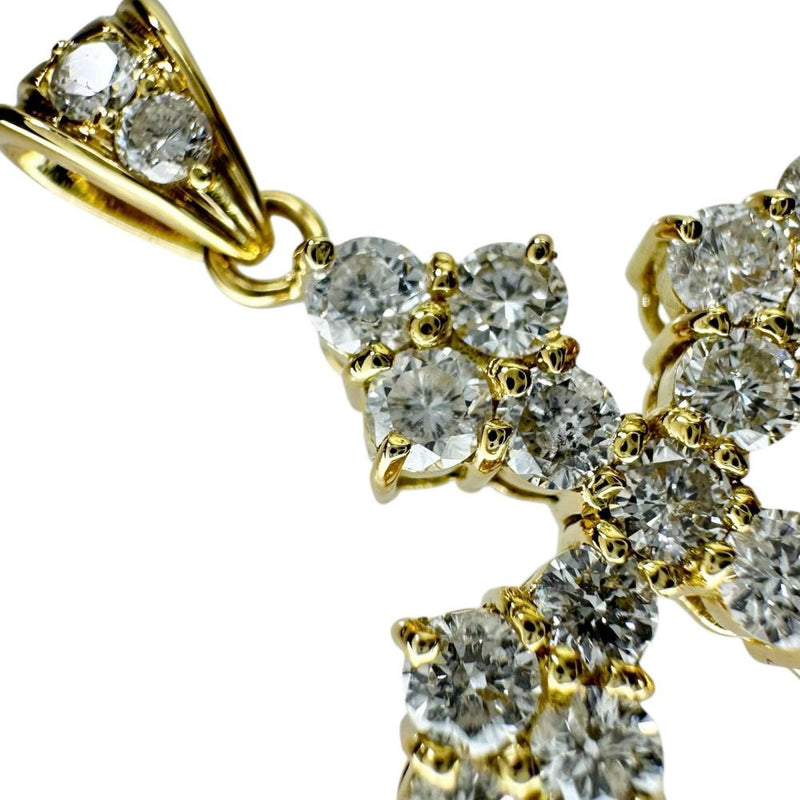 クロス ダイヤモンド 計1.00ct ペンダントトップ K18ゴールド 18金 2.5g レディース
【中古】【真子質店】【NN】




【YTY】