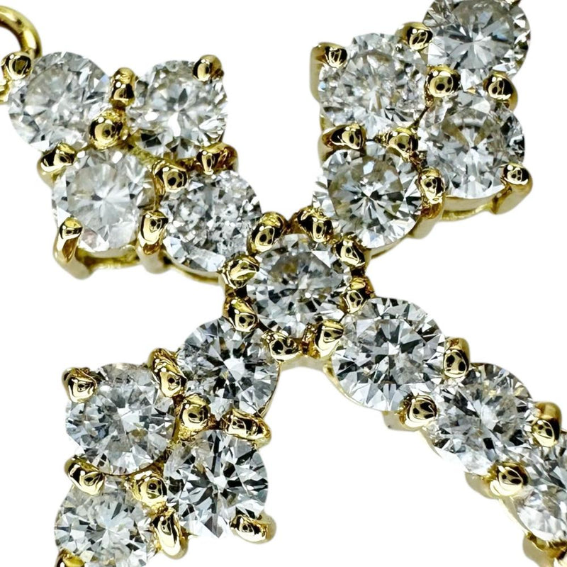 クロス ダイヤモンド 計1.00ct ペンダントトップ K18ゴールド 18金 2.5g レディース
【中古】【真子質店】【NN】




【YTY】