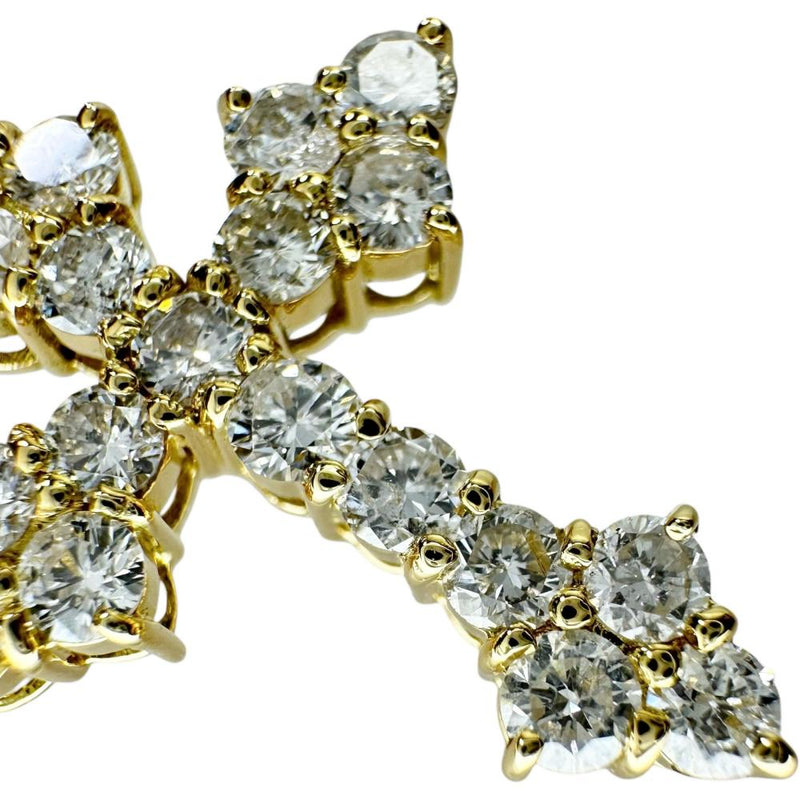 クロス ダイヤモンド 計1.00ct ペンダントトップ K18ゴールド 18金 2.5g レディース
【中古】【真子質店】【NN】




【YTY】