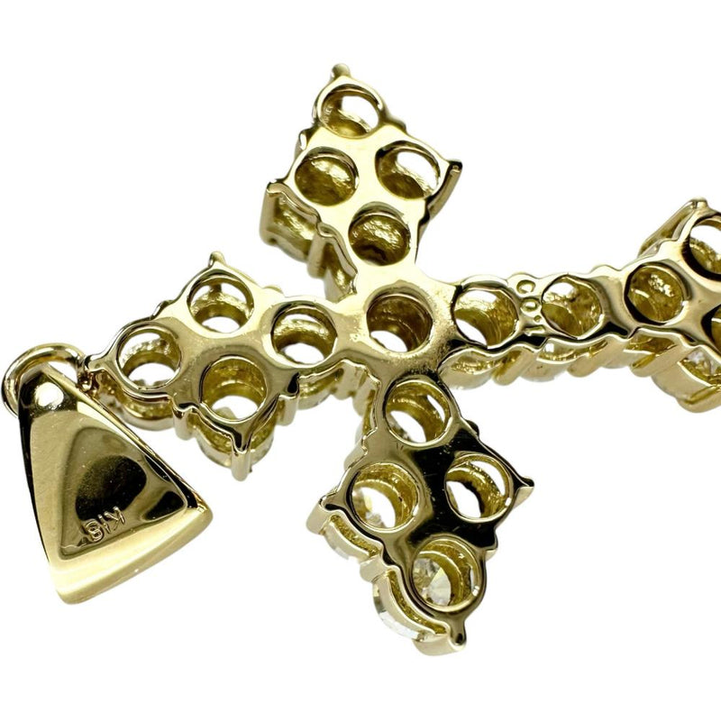 クロス ダイヤモンド 計1.00ct ペンダントトップ K18ゴールド 18金 2.5g レディース
【中古】【真子質店】【NN】




【YTY】