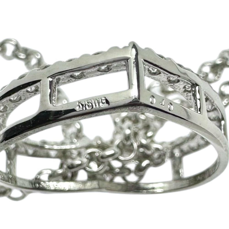 ハート ピンクサファイア 計0.68ct ダイヤモンド 計0.40ct ネックレス K18WGホワイトゴールド 18金 9.4g 45cm レディース
【中古】【真子質店】【NN】




【ITID】