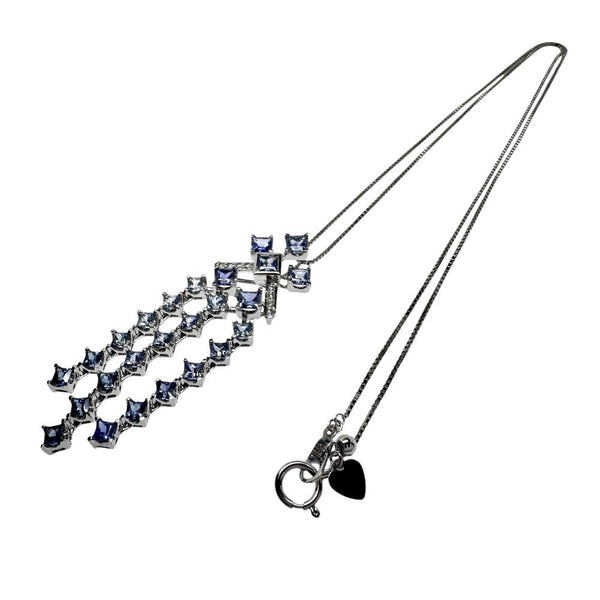 サファイア 計3.44ct ダイヤモンド 計0.05ct ネックレス K18WGホワイトゴールド 18金 8.7g 45cm レディース
【中古】【真子質店】【NN】




【ITYK】