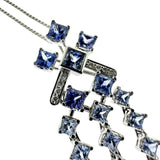 サファイア 計3.44ct ダイヤモンド 計0.05ct ネックレス K18WGホワイトゴールド 18金 8.7g 45cm レディース
【中古】【真子質店】【NN】




【ITYK】