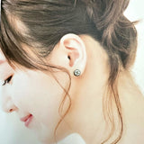 【CHANEL/シャネル】 ココマーク ピアス GP 1.58g B18C ホワイト レディース 【中古】【真子質店】【BL】 【MaKx】