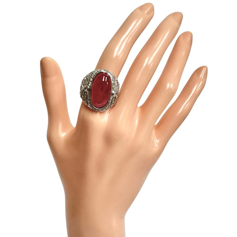 15号 ロードクロサイト 12.88ct ダイヤモンド 計0.75ct リング・指輪 Pt900プラチナ 18.2g レディース
【中古】【真子質店】【NN】




【IxMox】
