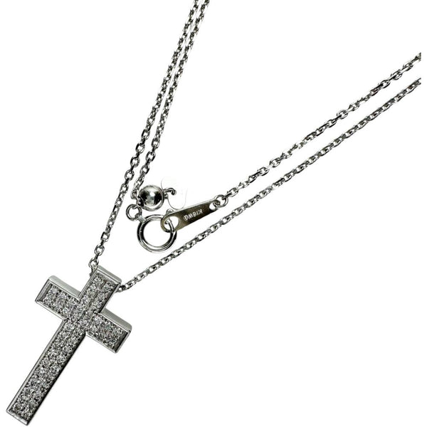 クロスモチーフ リバーシブル ダイヤモンド 0.43ct マルチカラー石 ネックレス K18WGホワイトゴールド 18金 8.8g 50cm レディース
【中古】【真子質店】【NN】




【IIxx】