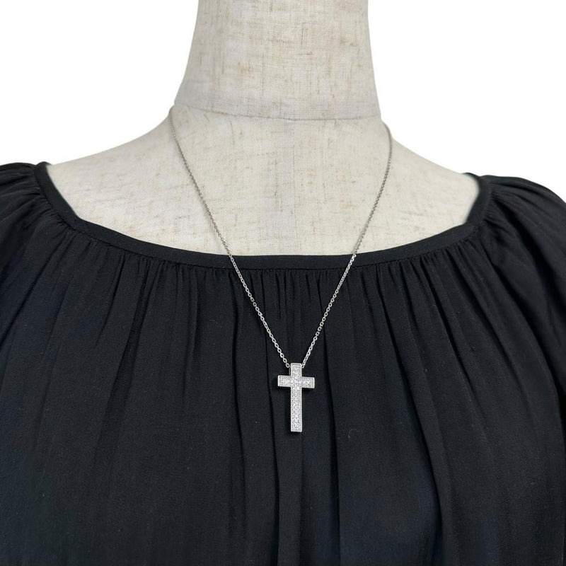 クロスモチーフ リバーシブル ダイヤモンド 0.43ct マルチカラー石 ネックレス K18WGホワイトゴールド 18金 8.8g 50cm レディース
【中古】【真子質店】【NN】




【IIxx】