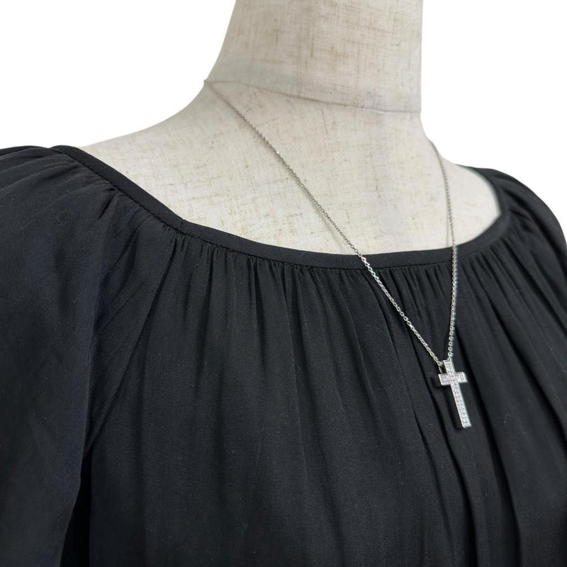 クロスモチーフ リバーシブル ダイヤモンド 0.43ct マルチカラー石 ネックレス K18WGホワイトゴールド 18金 8.8g 50cm レディース
【中古】【真子質店】【NN】




【IIxx】