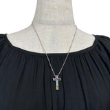 クロスモチーフ リバーシブル ダイヤモンド 0.43ct マルチカラー石 ネックレス K18WGホワイトゴールド 18金 8.8g 50cm レディース
【中古】【真子質店】【NN】




【IIxx】