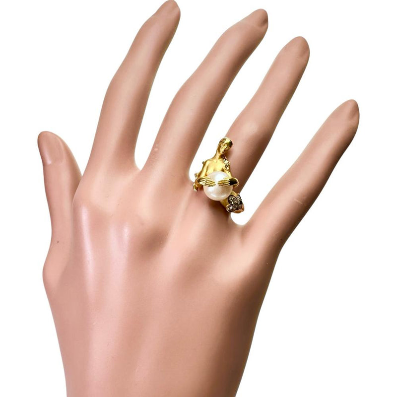 10号【Carrera y Carrera/カレライカレラ】 マーメイド パール/真珠8.5mm リング・指輪 K18ゴールド 18金 6.8g レディース
【中古】【真子質店】【BL】




【IIxx】