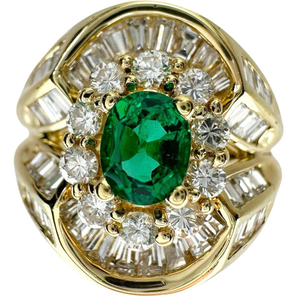 9.5号 エメラルド 0.42ct ダイヤモンド 1.7ct リング・指輪 K18ゴールド 18金 6.4g レディース
【中古】【真子質店】【NN】




【ITYMo】